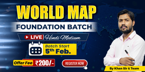 World Map 2026 By Khan Sir