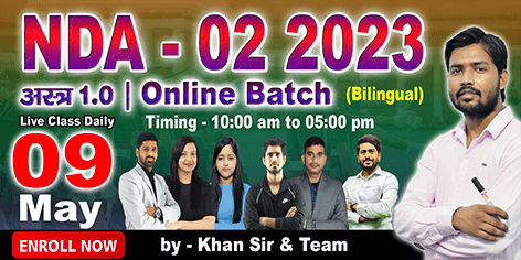 NDA-2 2023 | Astra 1.0 by Khan Sir & Team