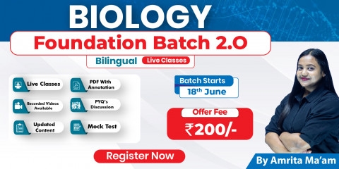 Biology Foundation 2024 by Amrita Ma'am