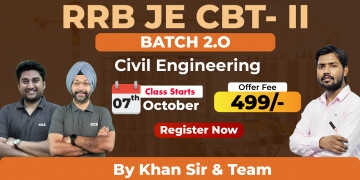 RRB JE CBT-II (Civil) Batch 2.0