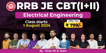 RRB JE CBT (I+II) Electrical Engineering Batch 2024