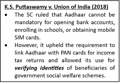 SC Ruling: Aadhaar Not Valid for Age Proof