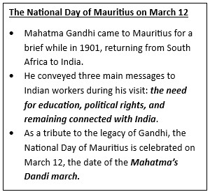 India -Mauritius