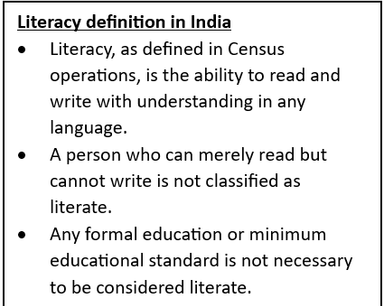 Rural literacy rate up by 10% in last 10 years