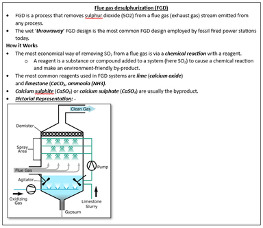 Extension for SO₂ compliance norms to Thermal power plants