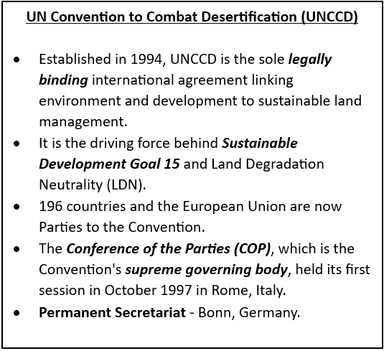 UNCCD Report Highlights Global Drying Trends