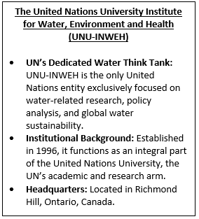 Water “Bankruptcy”: Global Water Crisis