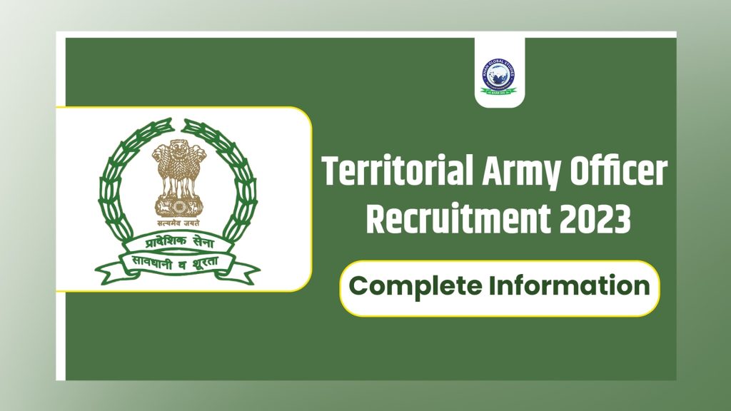 Territorial Army Officer Recruitment 2023 Complete Information Khan