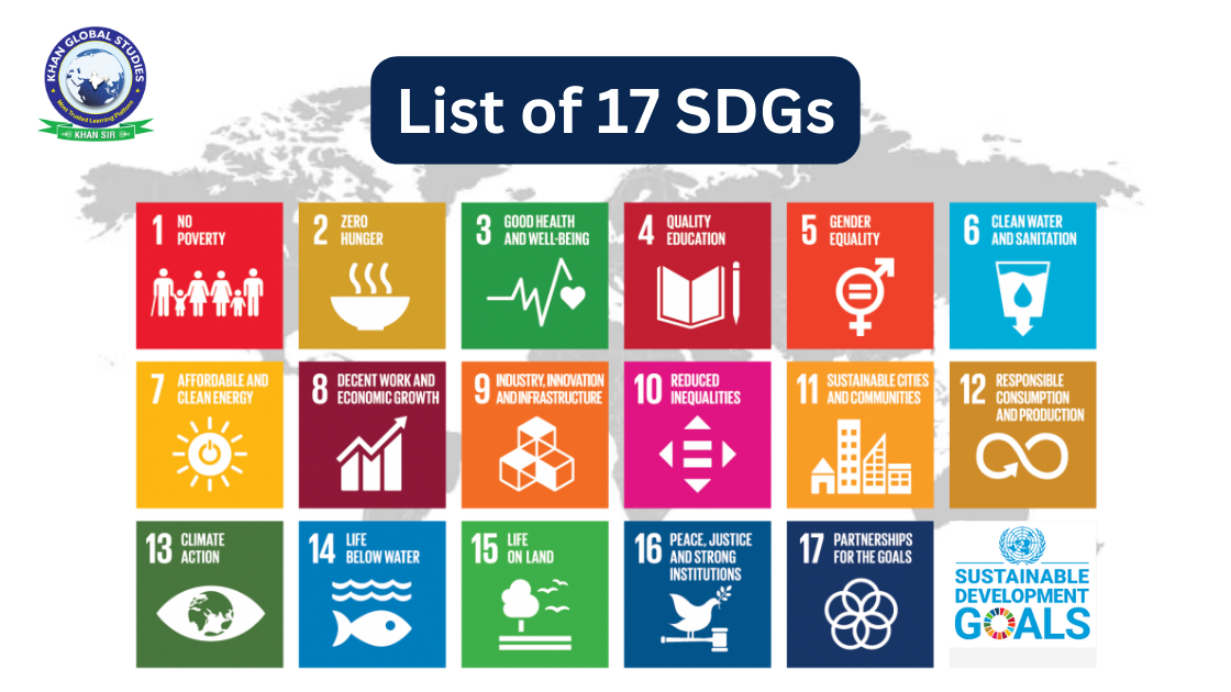 List of 17 Sustainable Development Goals (SDGs) & Its History | Khan ...