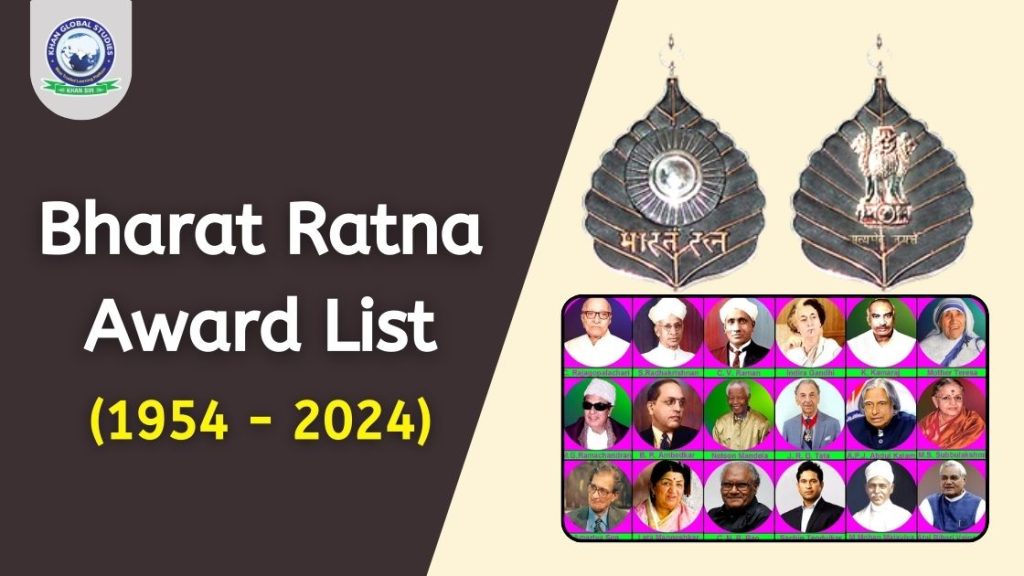 Bharat Ratna Award List (1954 2024) Khan Global Studies Blogs