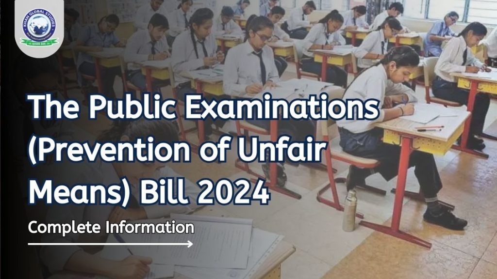 The Public Examination Bill 2024 Complete Information Khan Global